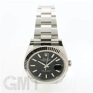 ROLEX ロレックス デイトジャスト 41 126334 ブラック オイスターブレス