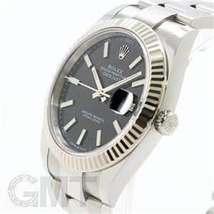 ROLEX ロレックス デイトジャスト 41 126334 ブラック オイスターブレス
