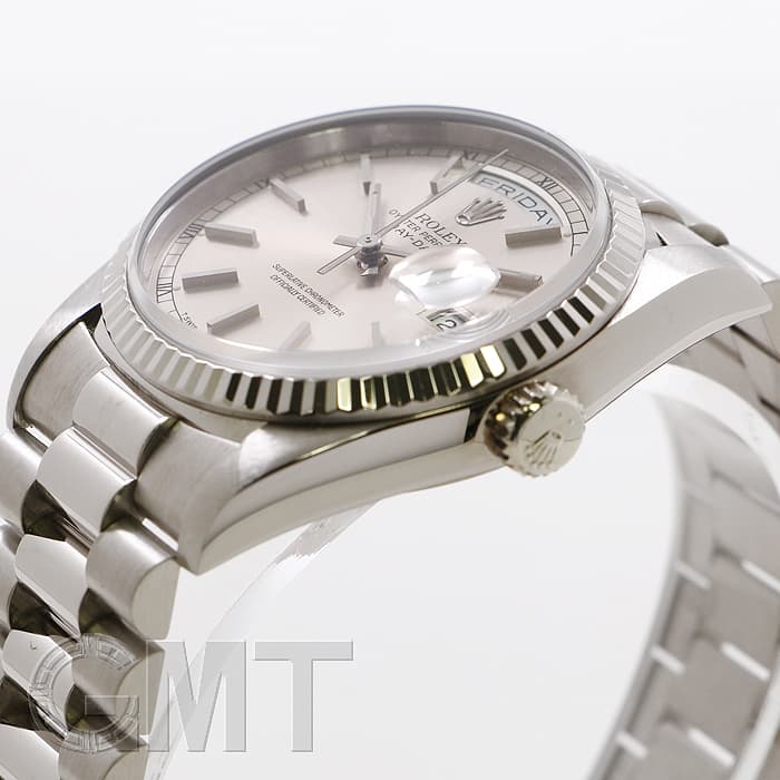 中古)ROLEX ロレックス デイデイト 18239 シルバー（商品ID