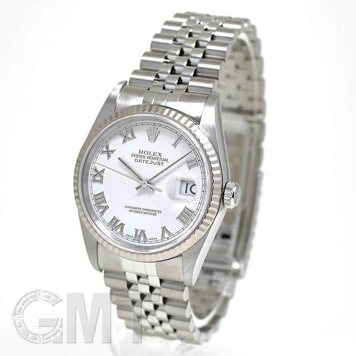 中古)ROLEX ロレックス デイトジャスト 16234 ホワイトローマ（商品ID