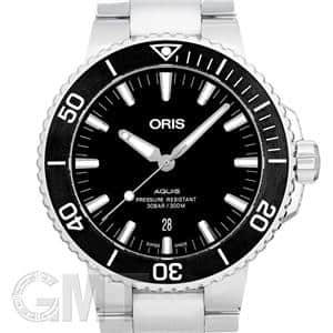 新品)ORIS オリス アクイス デイト ブラック 733 7730 4154 M
