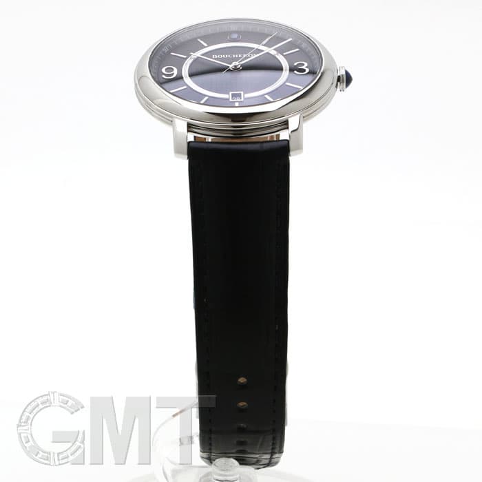 ブシュロン BOUCHERON エピュール ブラック WA021204 ブラック文字盤 新品 腕時計 メンズ 新品)BOUCHERON ブシュロン WA021204 エピュール ブラック（商品ID