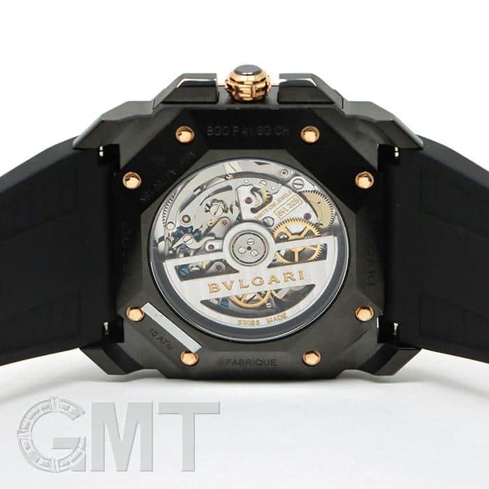 新品)BVLGARI ブルガリ オクト ウルトラネロ クロノグラフ 102488