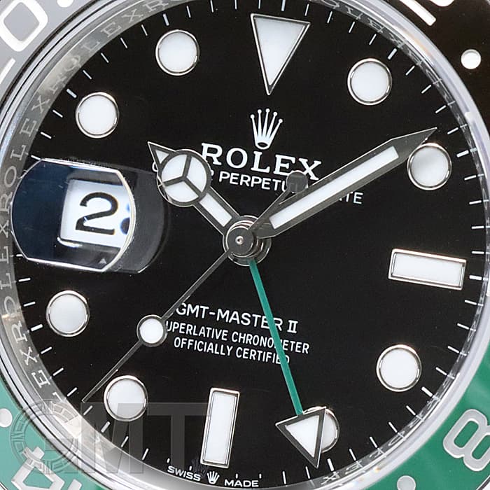 新品)ROLEX ロレックス GMTマスター 126720VTNR グリーン/ブラック
