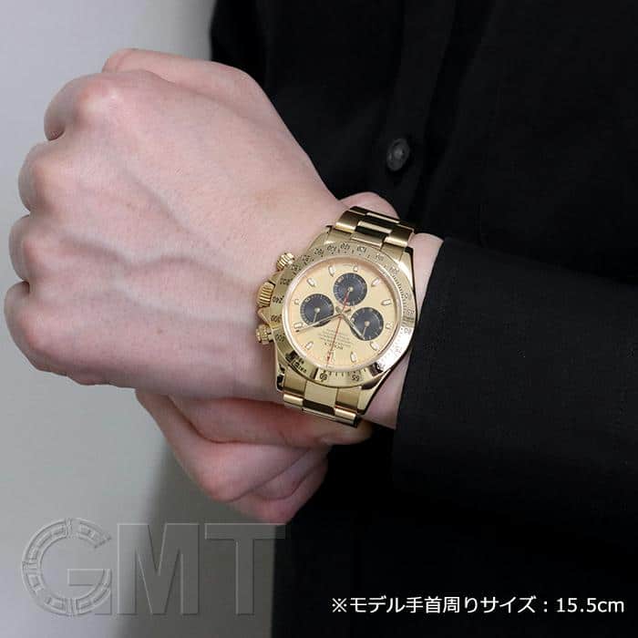 中古)ROLEX ロレックス デイトナ 116528 シャンパン/ブラック（商品ID