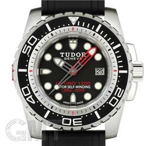 TUDOR チューダー ハイドロノート 1200m 25000 ラバーストラップ　ブラック メイン