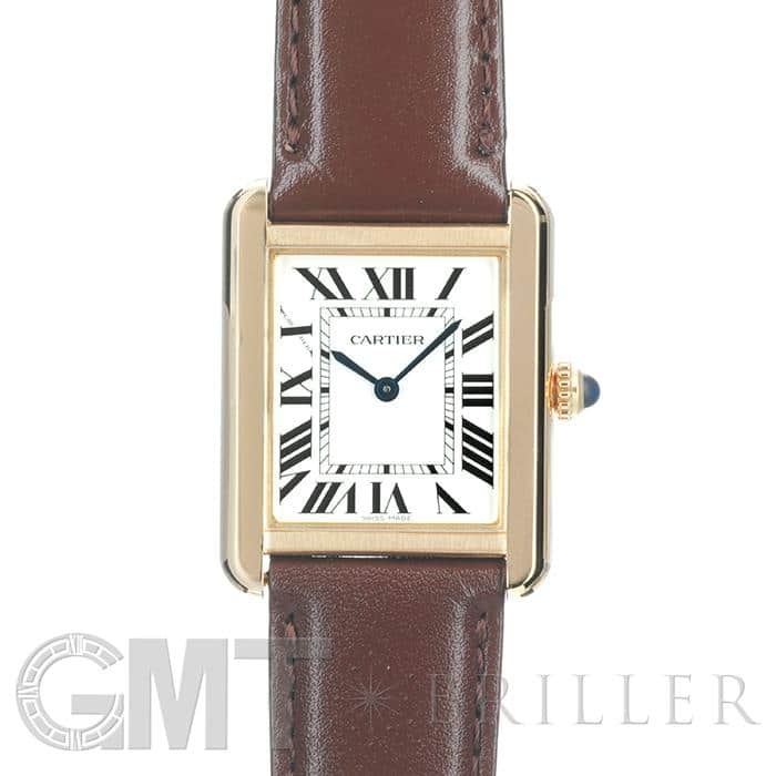 中古)CARTIER カルティエ タンク ソロ SM W5200002 イエローゴールド