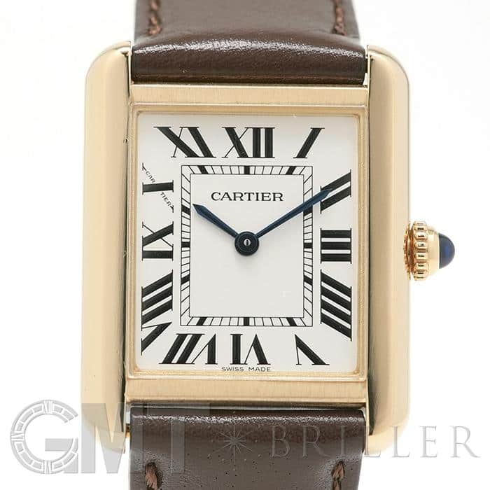 中古)CARTIER カルティエ タンク ソロ SM W5200002 イエローゴールド