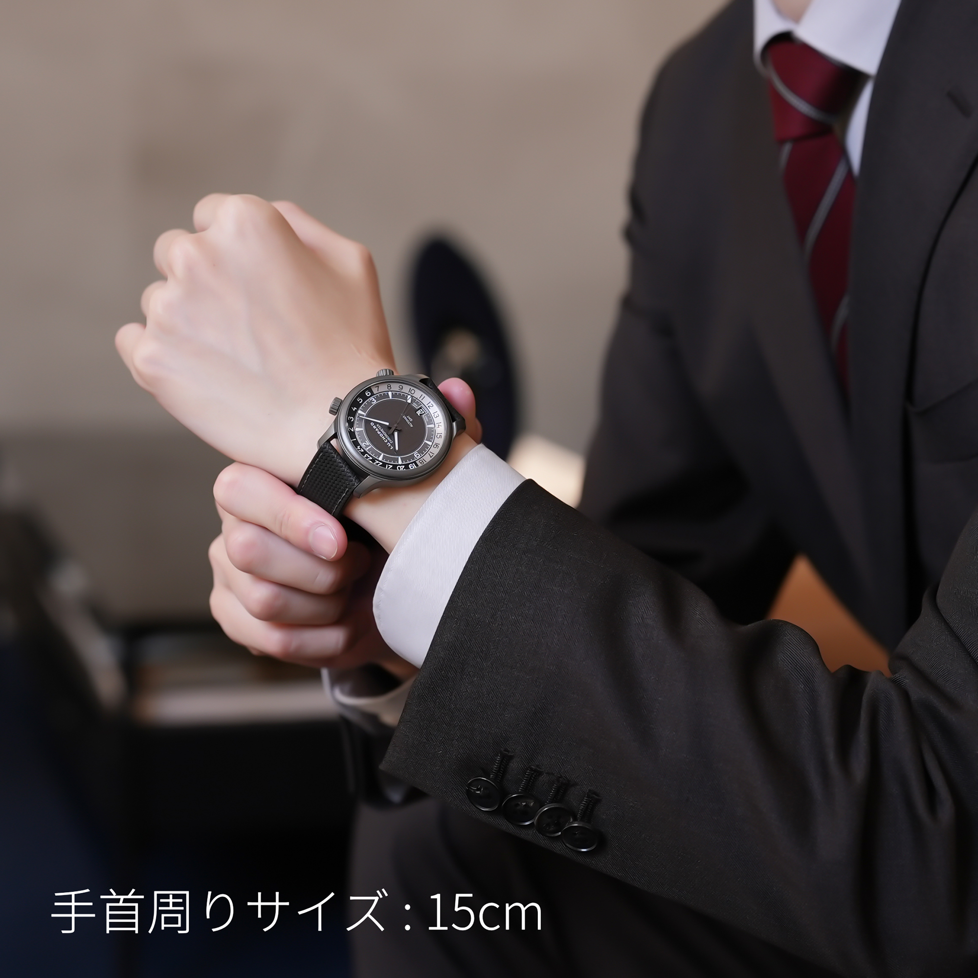 サナギ様 中古)CHOPARD ショパール L.U.C GMT ワン ブラック 168579-3004 【世界