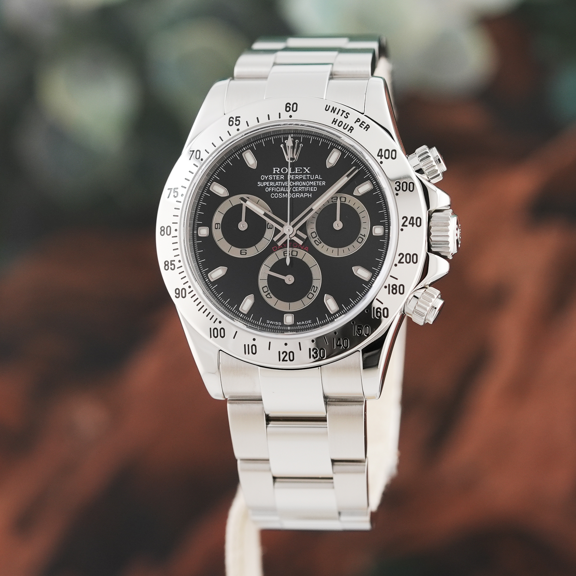 中古)ROLEX ロレックス デイトナ 116520 ブラック 旧バックル（商品ID