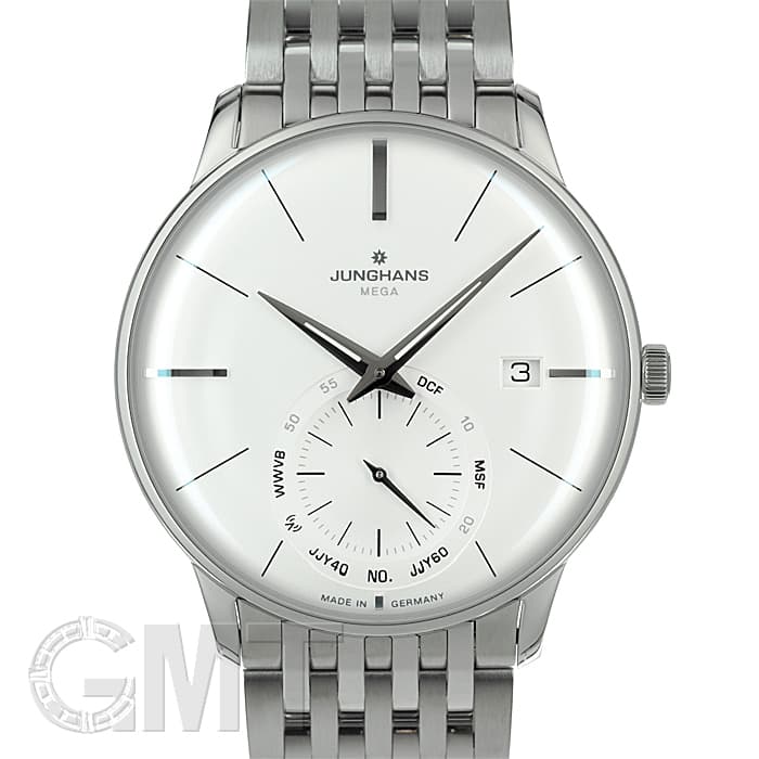 新品)JUNGHANS ユンハンス マイスター メガ シルバー SS 058/4900.46