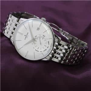 新品)JUNGHANS ユンハンス マイスター メガ シルバー SS 058/4900.46