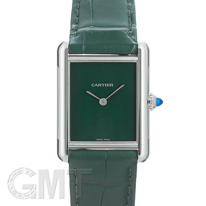 新品)CARTIER カルティエ タンク マスト ウォッチ WSTA0056 グリーン