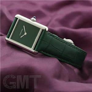 CARTIER カルティエ タンク マスト ウォッチ WSTA0056 グリーン メイン