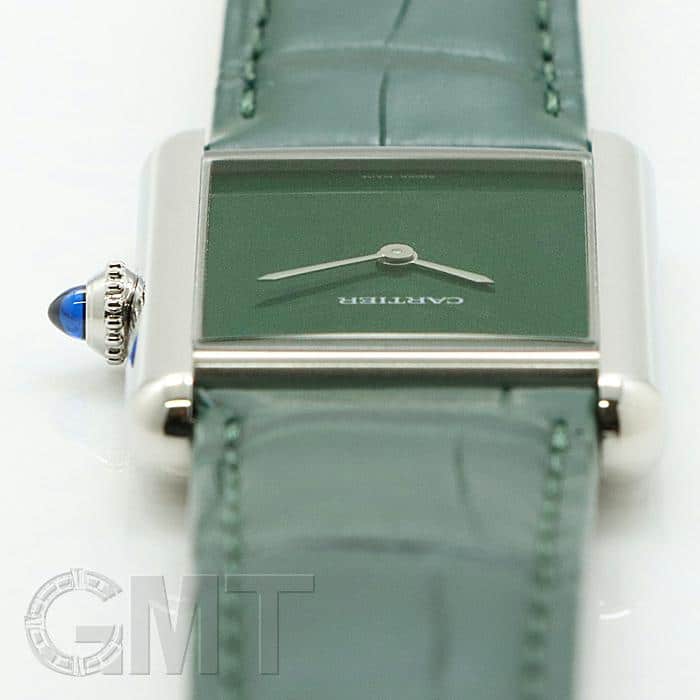 新品)CARTIER カルティエ タンク マスト ウォッチ WSTA0056 グリーン