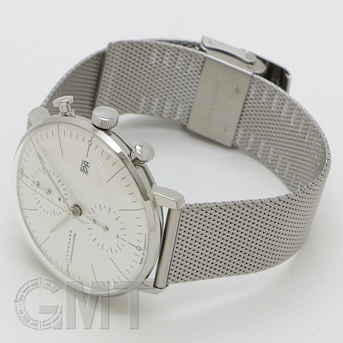 中古)JUNGHANS ユンハンス クロノスコープ ホワイト Ref.027/4600.00M