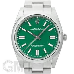 ROLEX ロレックス オイスターパーペチュアル 41 124300 グリーン メイン