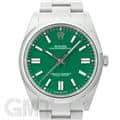 ROLEX ロレックス オイスターパーペチュアル 41 124300 グリーン