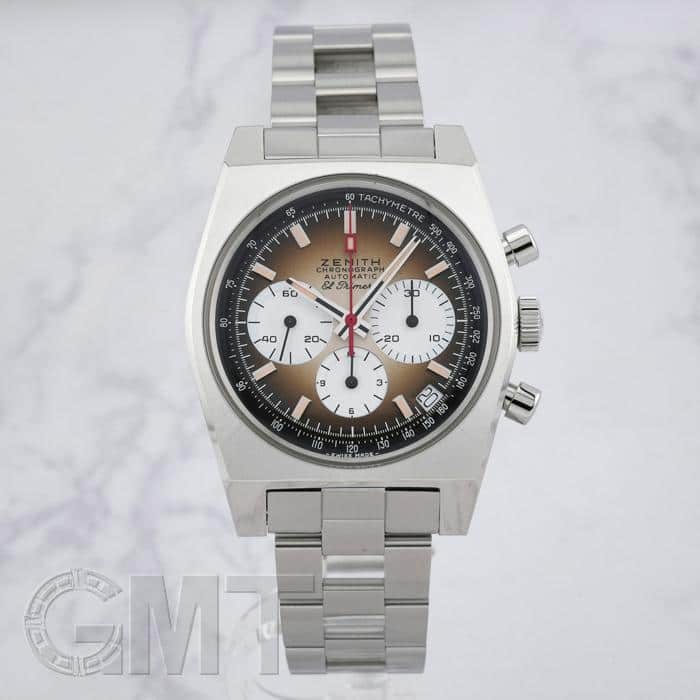 エル様 中古)ZENITH ゼニス エル・プリメロ クロノマスター A385 リバイバル