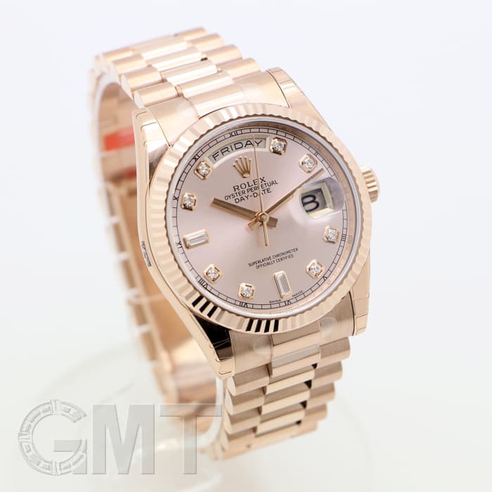 新品)ROLEX ロレックス デイデイト 118235FA ピンク（商品ID