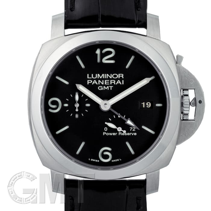パネライ PANERAI 自動巻　ルミノール　GMT PAM00321 中古)OFFICINE PANERAI オフィチーネ パネライ ルミノール 1950 3DAYS