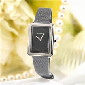 CHANEL シャネル ボーイフレンド ツイード ブラックコーティング 21.5ｍｍ H5317 メイン