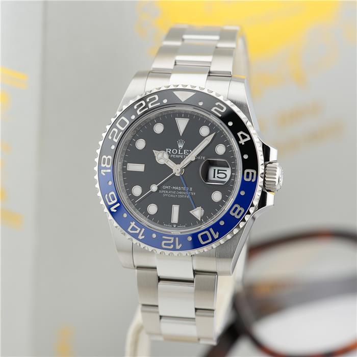 中古)ROLEX ロレックス GMTマスター II 126710BLNR オイスター