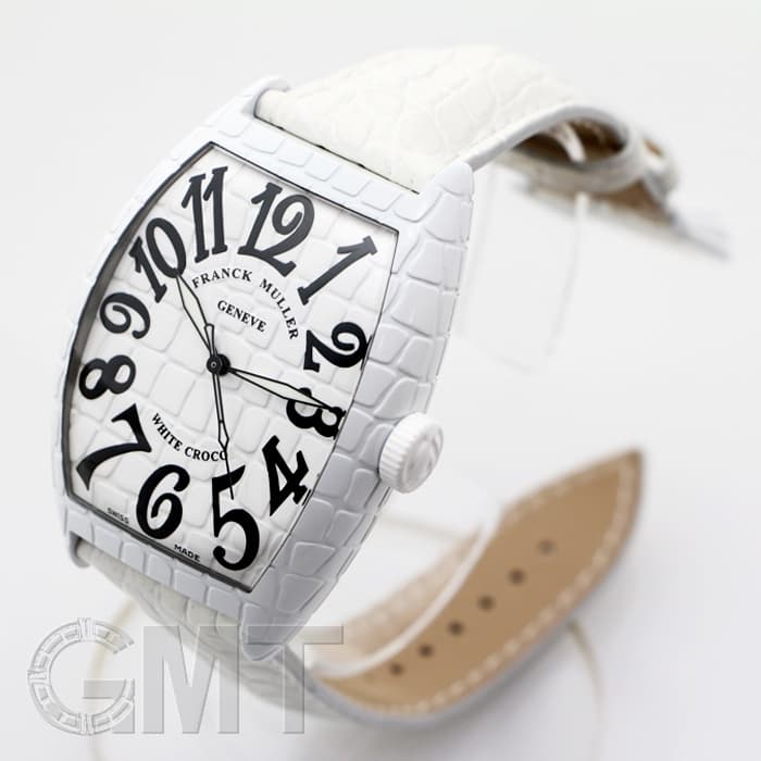 新品)FRANCK MULLER フランク・ミュラー トノーカーべックス ホワイト