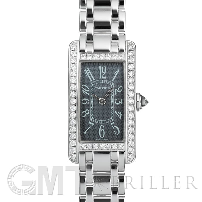 CARTIER カルティエ 腕時計 タンクアメリカン SM サイドダイヤ カルティエ タンクアメリカン SM 18KWG ベゼルダイヤ - 腕時計専門店