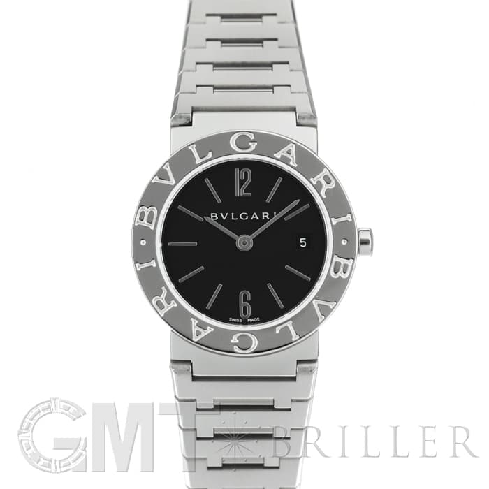 中古)BVLGARI ブルガリ ブルガリ・ブルガリ ブラック クォーツ BB26SS