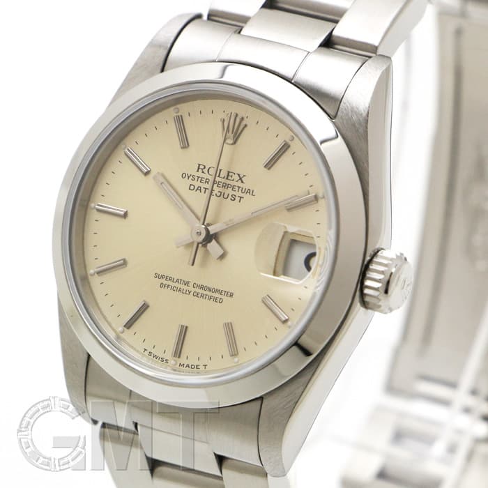 ROLEX ロレックス ウォッチ デイトジャスト 時計 68240 腕時計
 ステンレススチール ホワイト 自動巻き ユニセックス【中古】 ロレックス デイトジャスト 68240 ブルー ユニセックス 時計 【中古