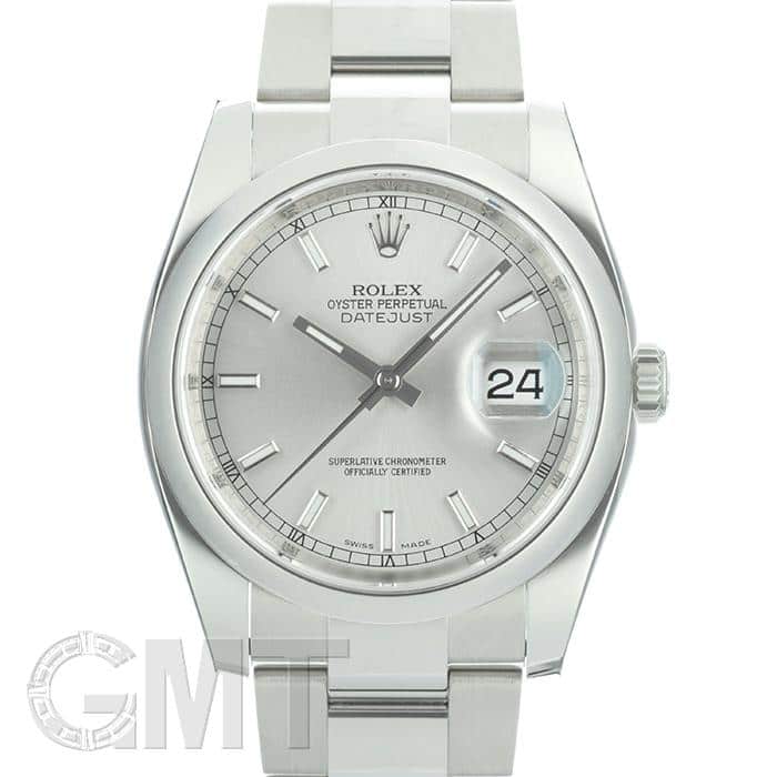 中古)ROLEX ロレックス デイトジャスト 36 116200 シルバー オイスター