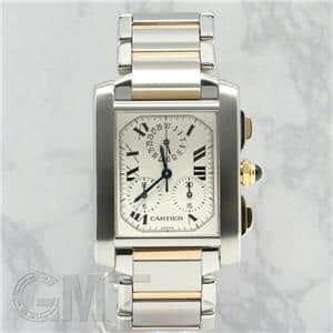 中古)CARTIER カルティエ タンク フランセーズ クロノリフレックス