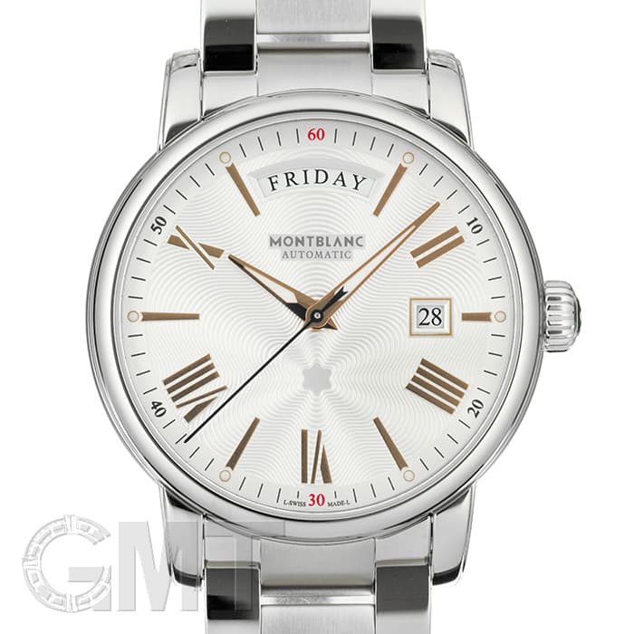 新品)MONTBLANC モンブラン 4810 デイデイト 114854 シルバー（商品ID