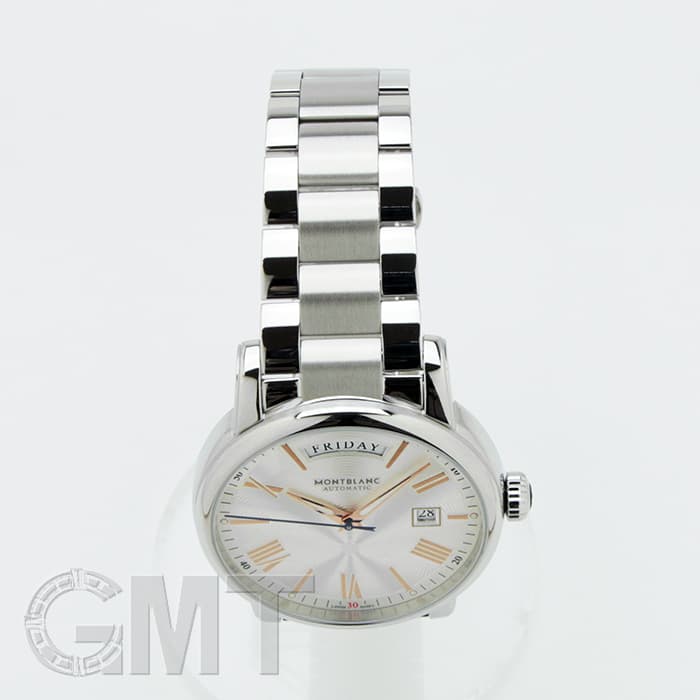 新品)MONTBLANC モンブラン 4810 デイデイト 114854 シルバー（商品ID