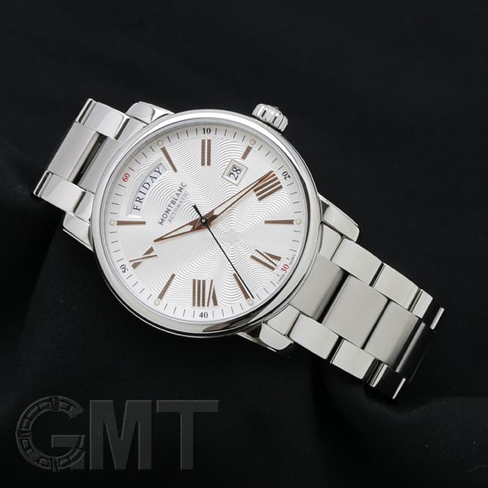 新品)MONTBLANC モンブラン 4810 デイデイト 114854 シルバー（商品ID