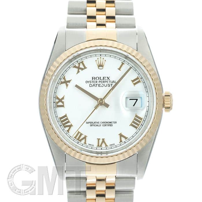 中古)ROLEX ロレックス デイトジャスト 36 16233 ホワイト ジュビリー