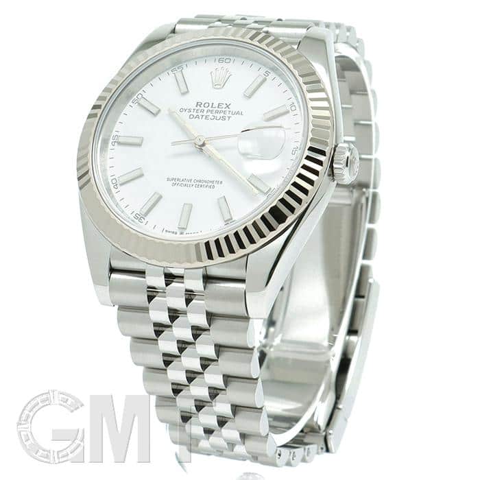 中古)ROLEX ロレックス デイトジャスト 41 126334 ホワイト ジュビリー