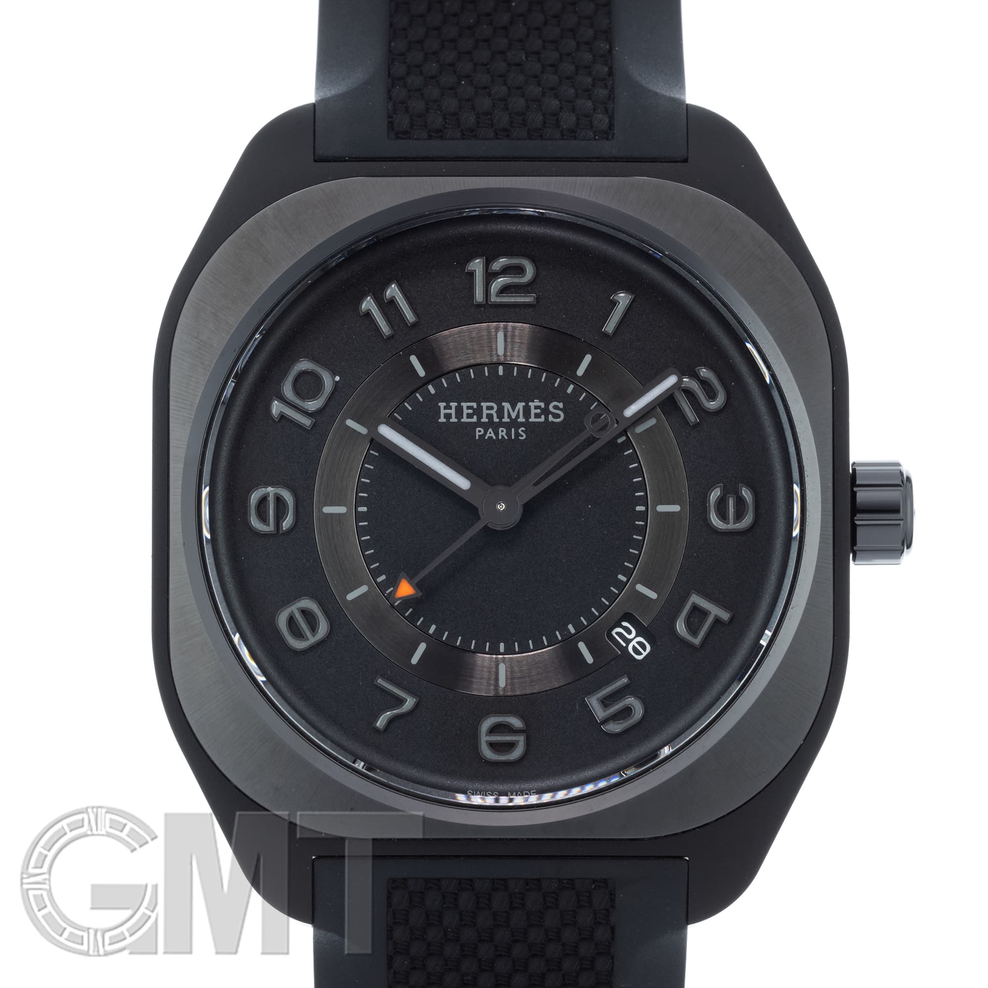 中古)HERMES エルメス H08 39mm SP1.742 グラフェン（商品ID