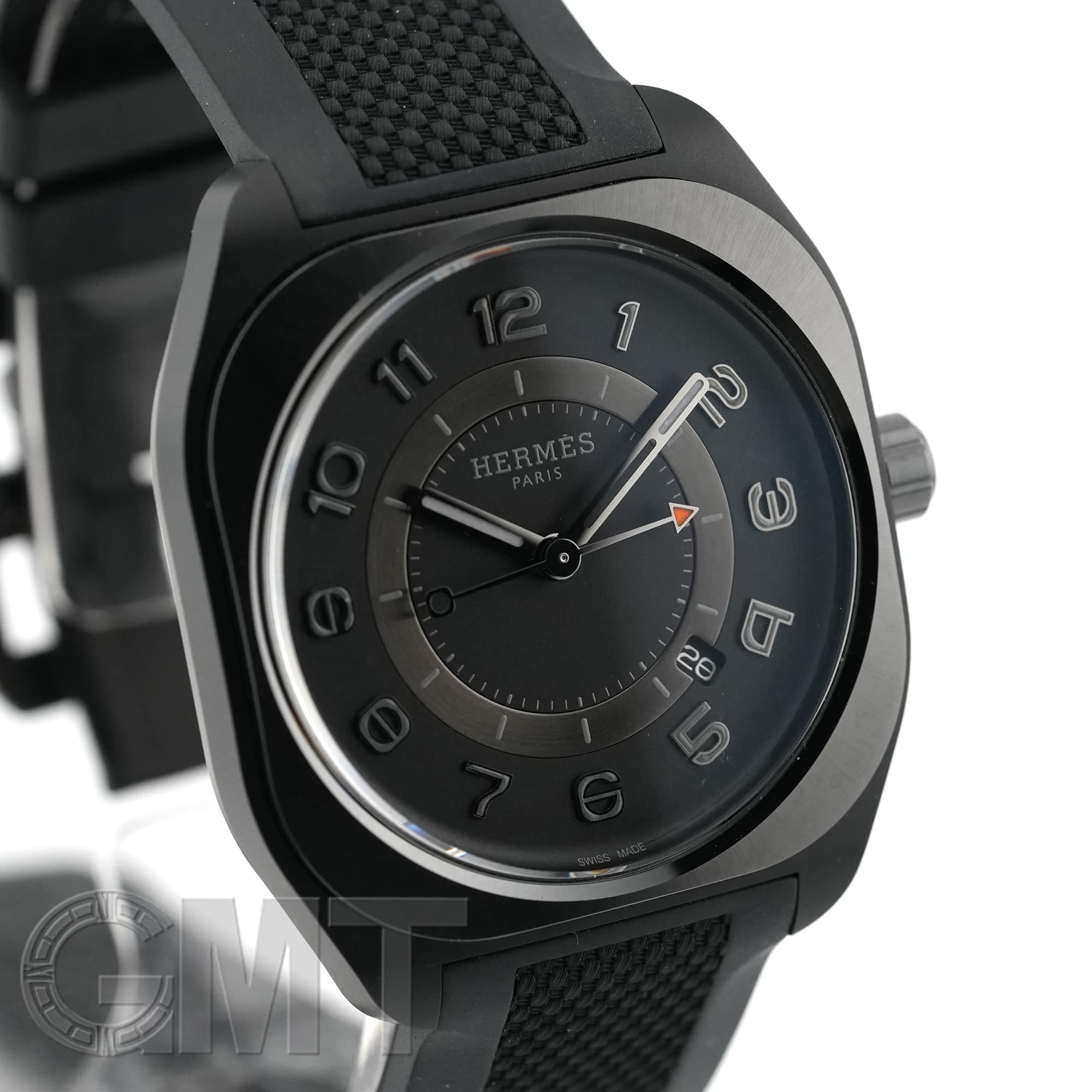 中古)HERMES エルメス H08 39mm SP1.742 グラフェン（商品ID