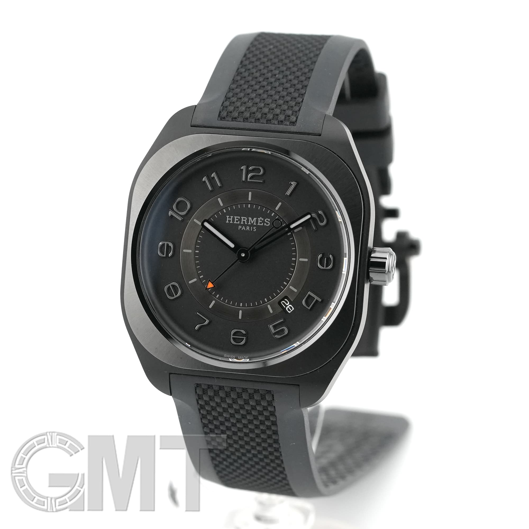 中古)HERMES エルメス H08 39mm SP1.742 グラフェン（商品ID
