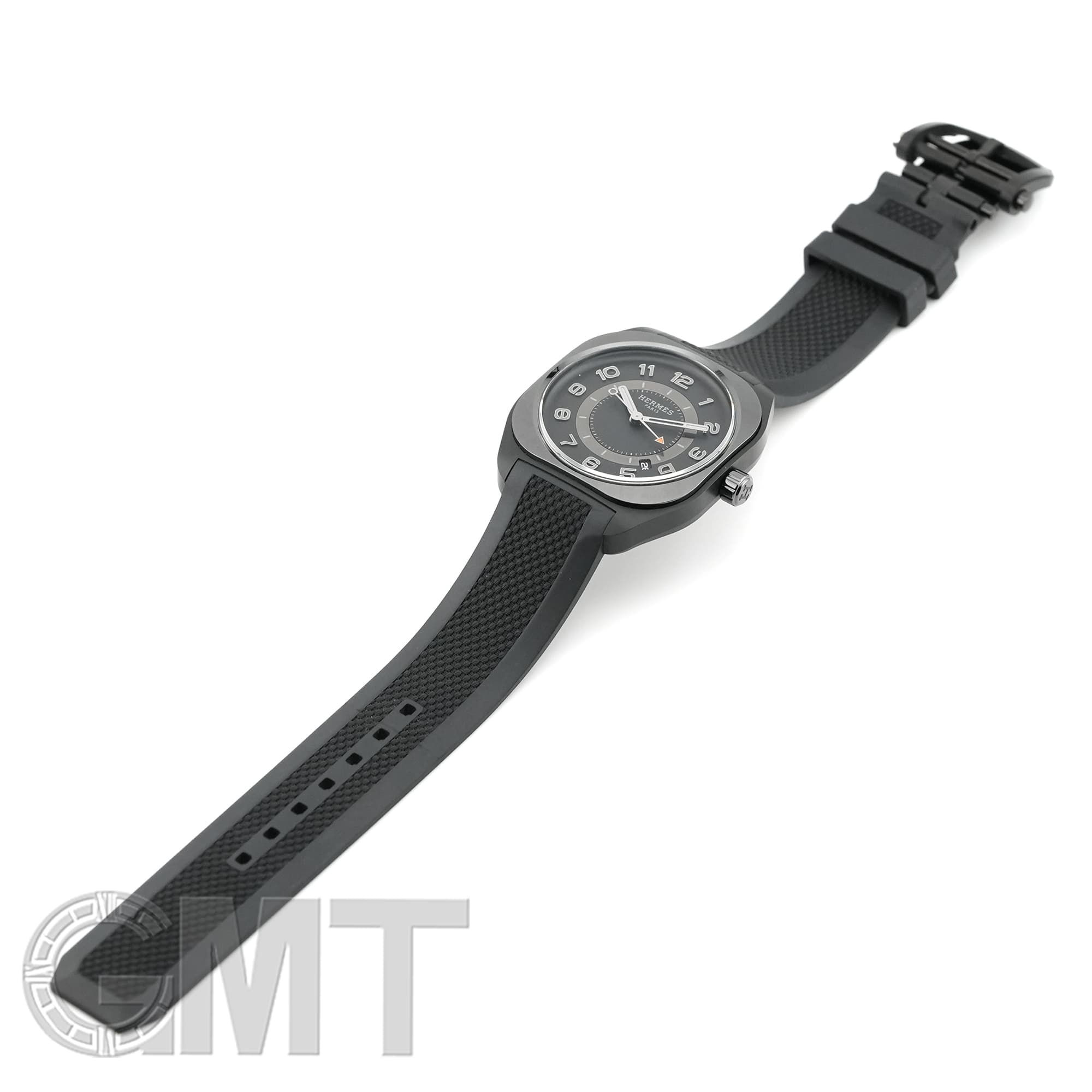 【本日限定価格】HERMES H08 グラフェンケースSP1.742 中古)HERMES エルメス H08 39mm SP1.742 グラフェン（商品ID