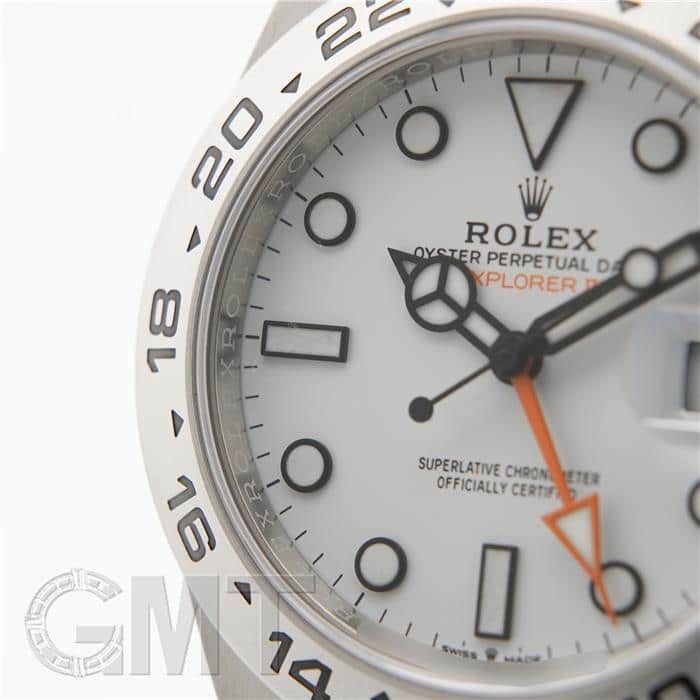 中古)ROLEX ロレックス エクスプローラー II 226570 ホワイト