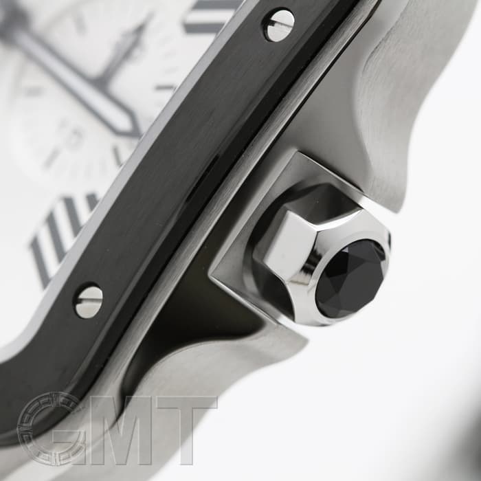 新品)CARTIER カルティエ サントス ドゥ カルティエ クロノグラフ XL