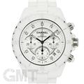 CHANEL シャネル J12 H2009 J12 クロノグラフ 41mm ホワイトセラミック 9Pダイヤ 【保証書日付2年以内限定】