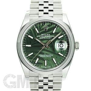ROLEX ロレックス デイトジャスト 36 126200 オリーブグリーンパーム ジュビリーブレス【未使用／シールなし】 メイン