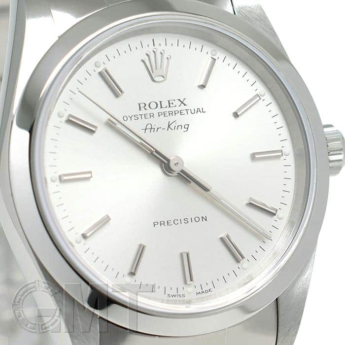 中古)ROLEX ロレックス エアキング 14000M シルバー（商品ID