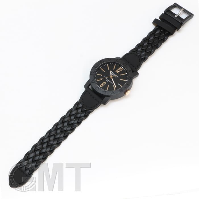 新品)BVLGARI ブルガリ ブルガリ・ブルガリ カーボンゴールド ブラック