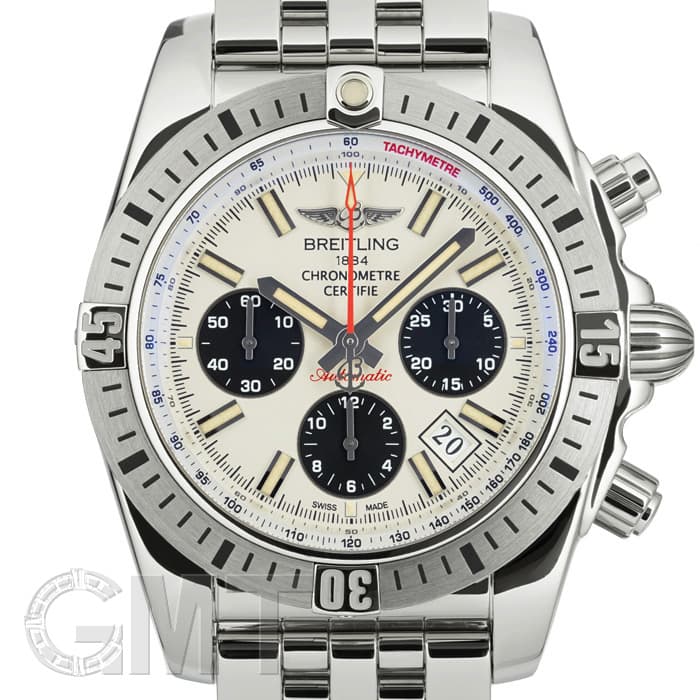 中古)BREITLING ブライトリング クロノマット 44 エアボーン シルバー