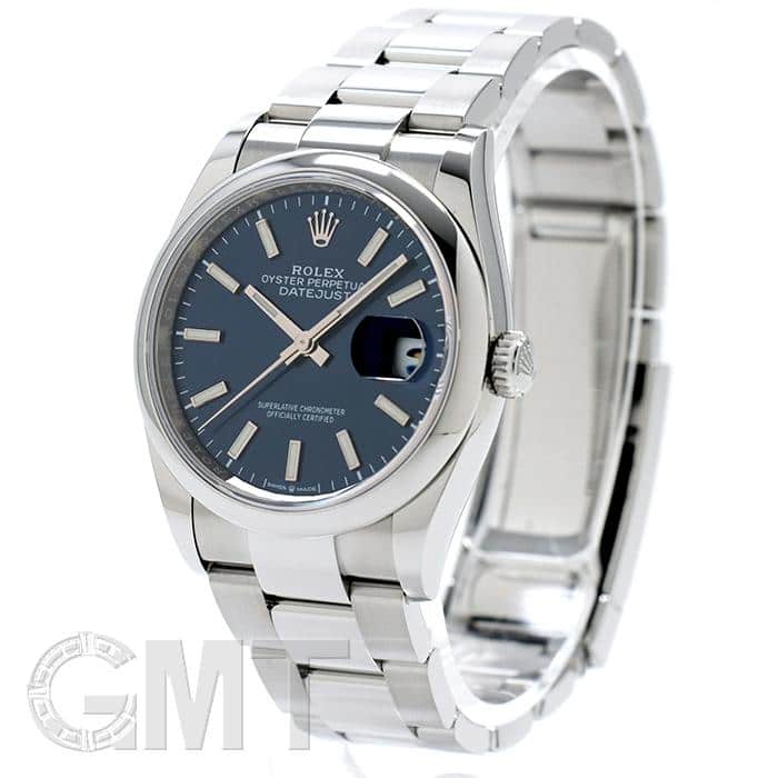 中古)ROLEX ロレックス デイトジャスト 36 126200 ブルー オイスター